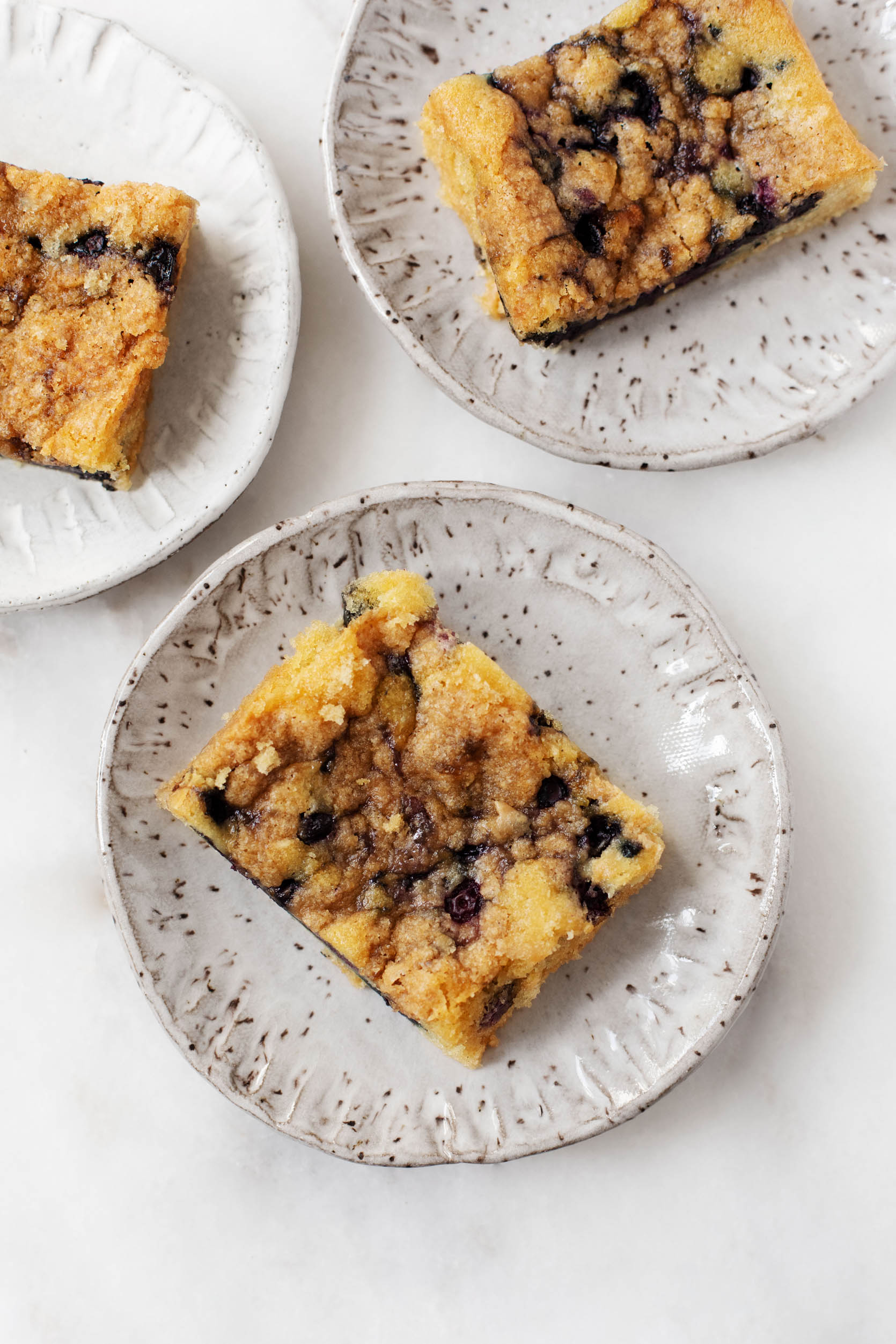 Vegan Blueberry Buckle / den fulde hjælp