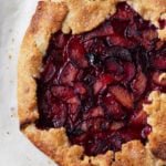 Vegan Spelt Plum Galette | The Full Helping