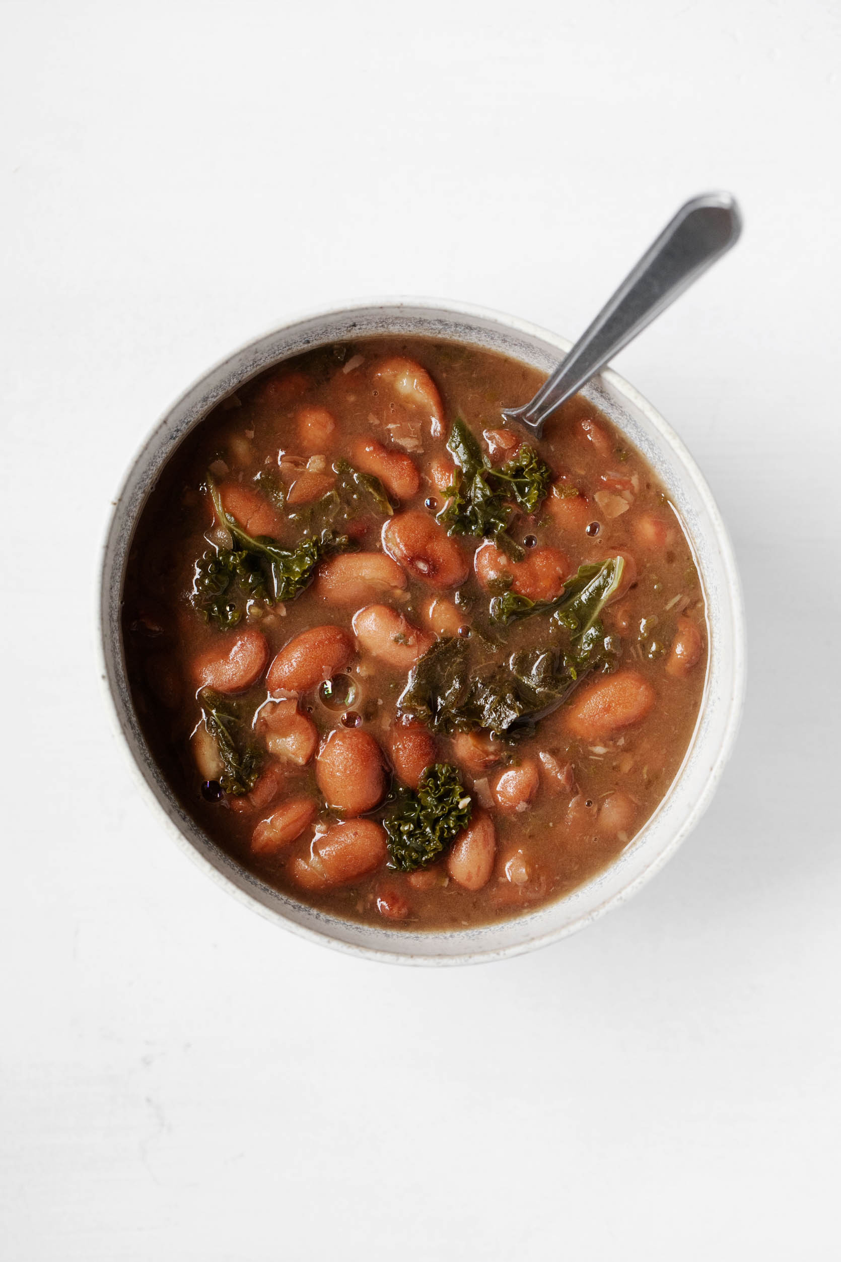 Great Big Pot of Braised Beans & Kale The Full Helping