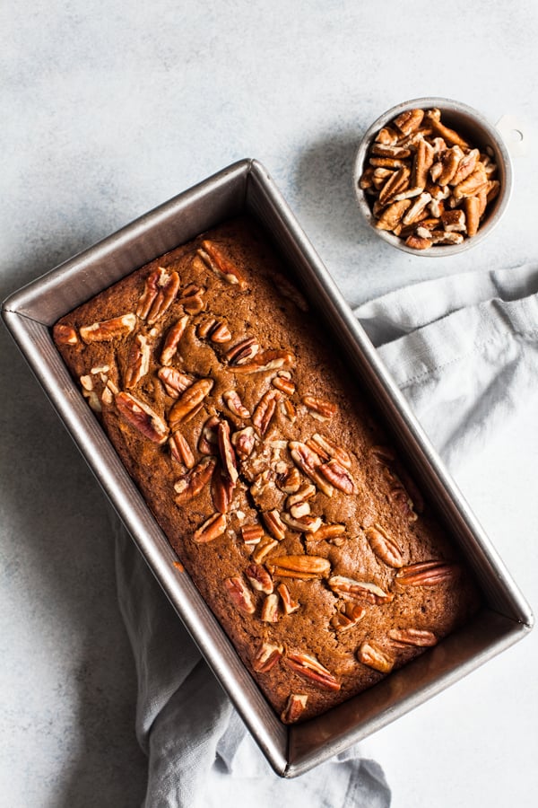 Spiced Citrus Pecan Breakfast Bread