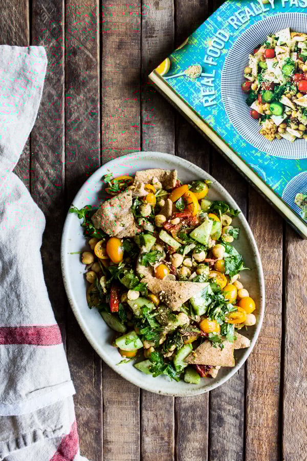 Falafel Fattoush Salad | The Full Helping