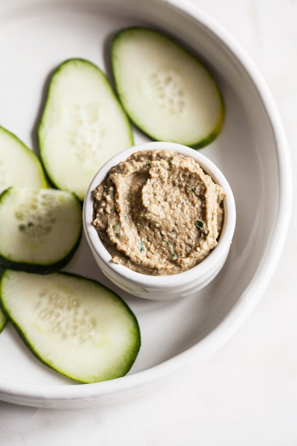 Simple Lentil & Pumpkin Seed Dip | The Full Helping