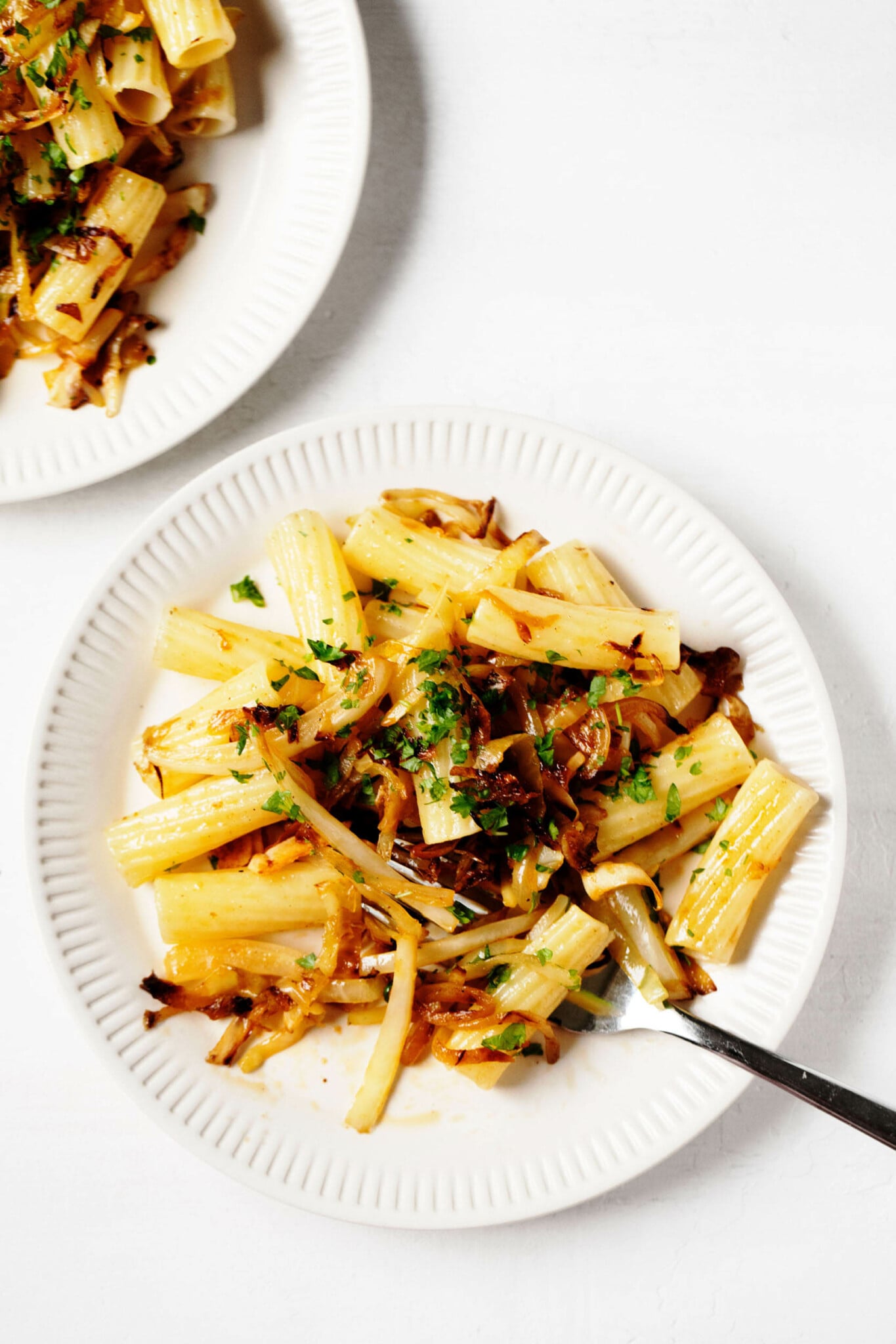 Caramelized Cabbage & Onion Pasta The Full Helping