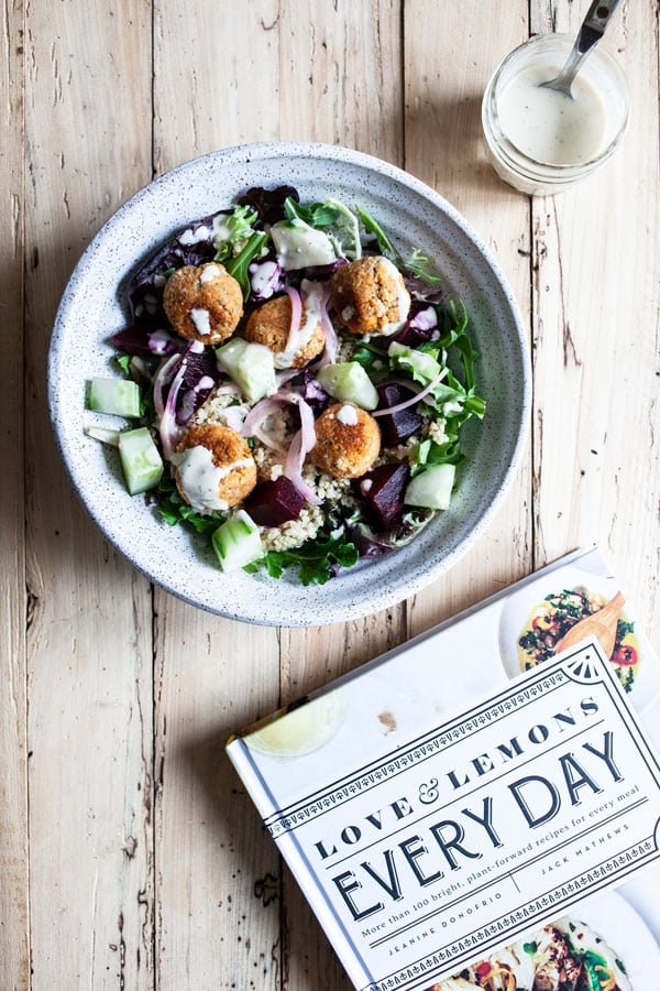 Jeanine Donofrio’s Baked Red Lentil Falafel