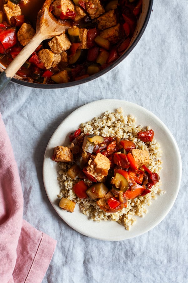 Tempeh Ratatouille | The Full Helping