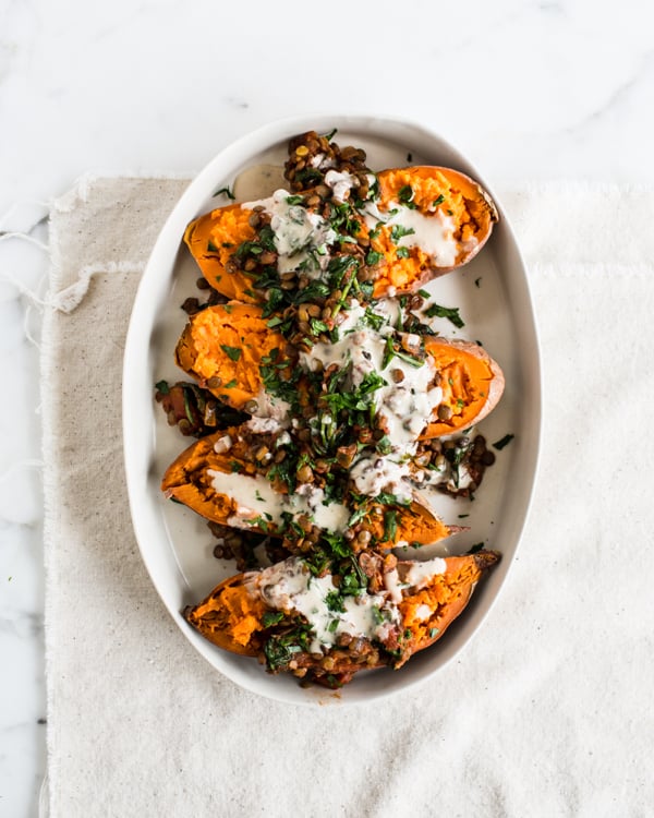 Moroccan Sweet Potatoes | The Full Helping