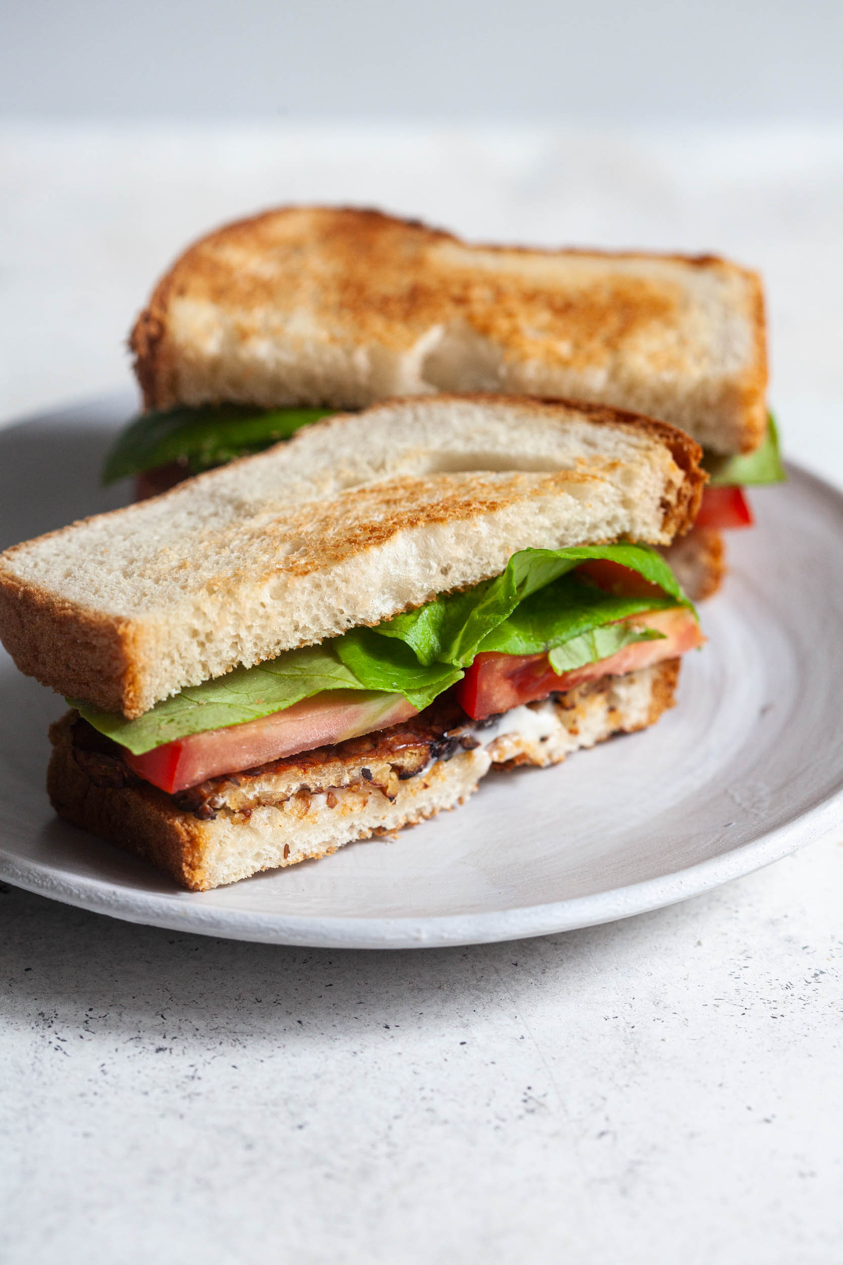 Classic Vegan White Sandwich Bread | The Full Helping