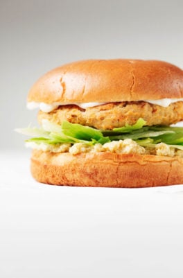 Artichoke White Bean Burgers