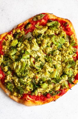 Green Goodness Pizza