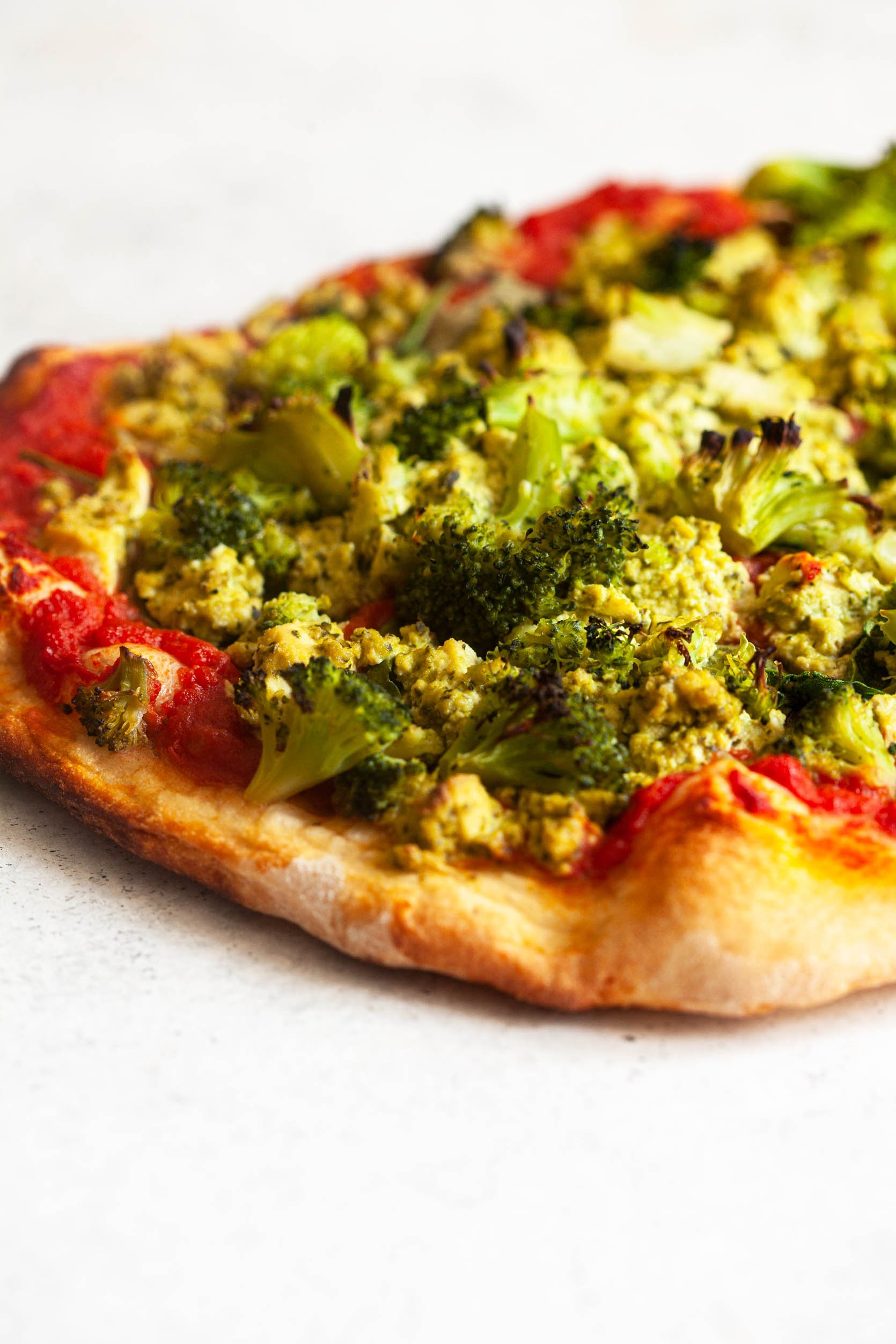 Green Goodness Pizza | The Full Helping