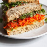 Miso Tahini Vegetable Sandwich | The Full Helping