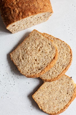 Easy Vegan Multigrain Bread