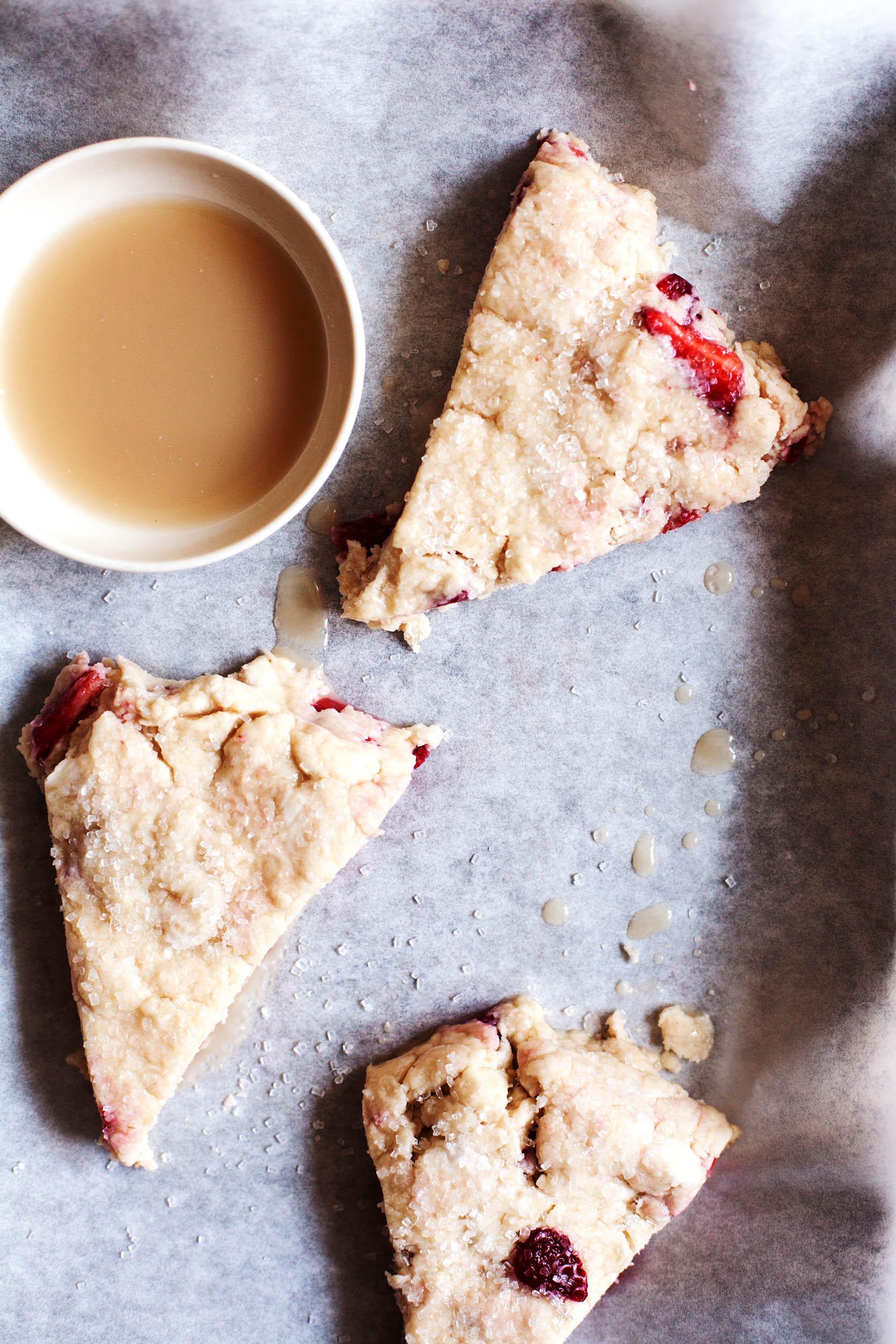 vegan scone decoration