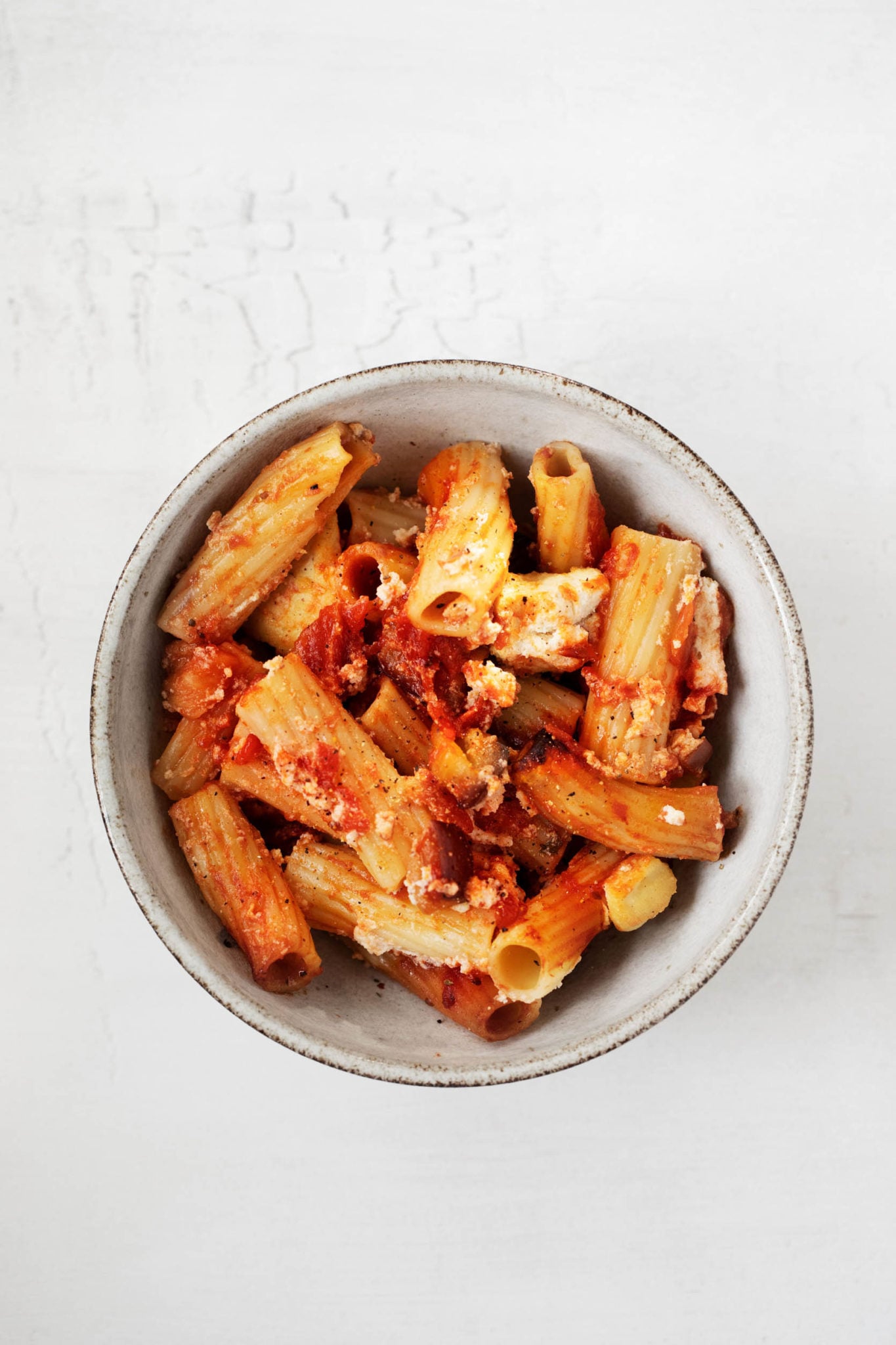 Vegan Eggplant Baked Rigatoni A Hearty, Homemade Baked Pasta