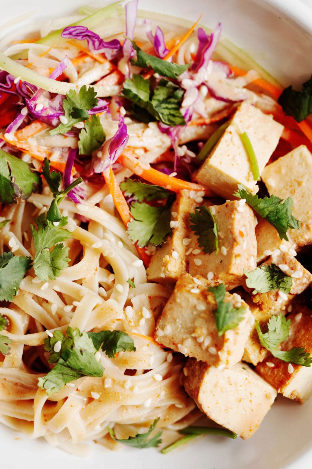 15-Minute Teriyaki Tofu Noodle Bowls