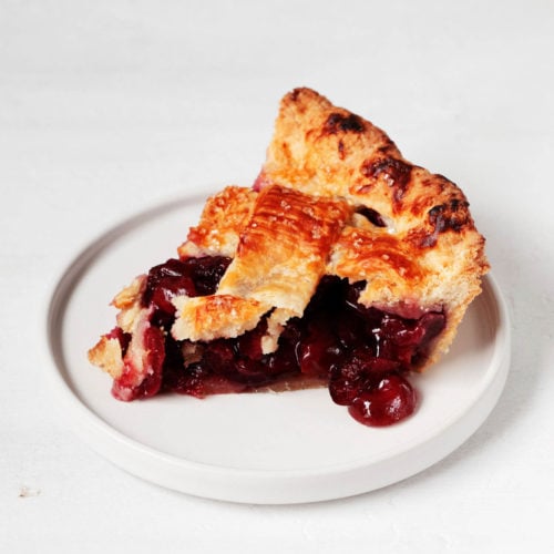 The Best Classic Vegan Cherry Pie | The Full Helping
