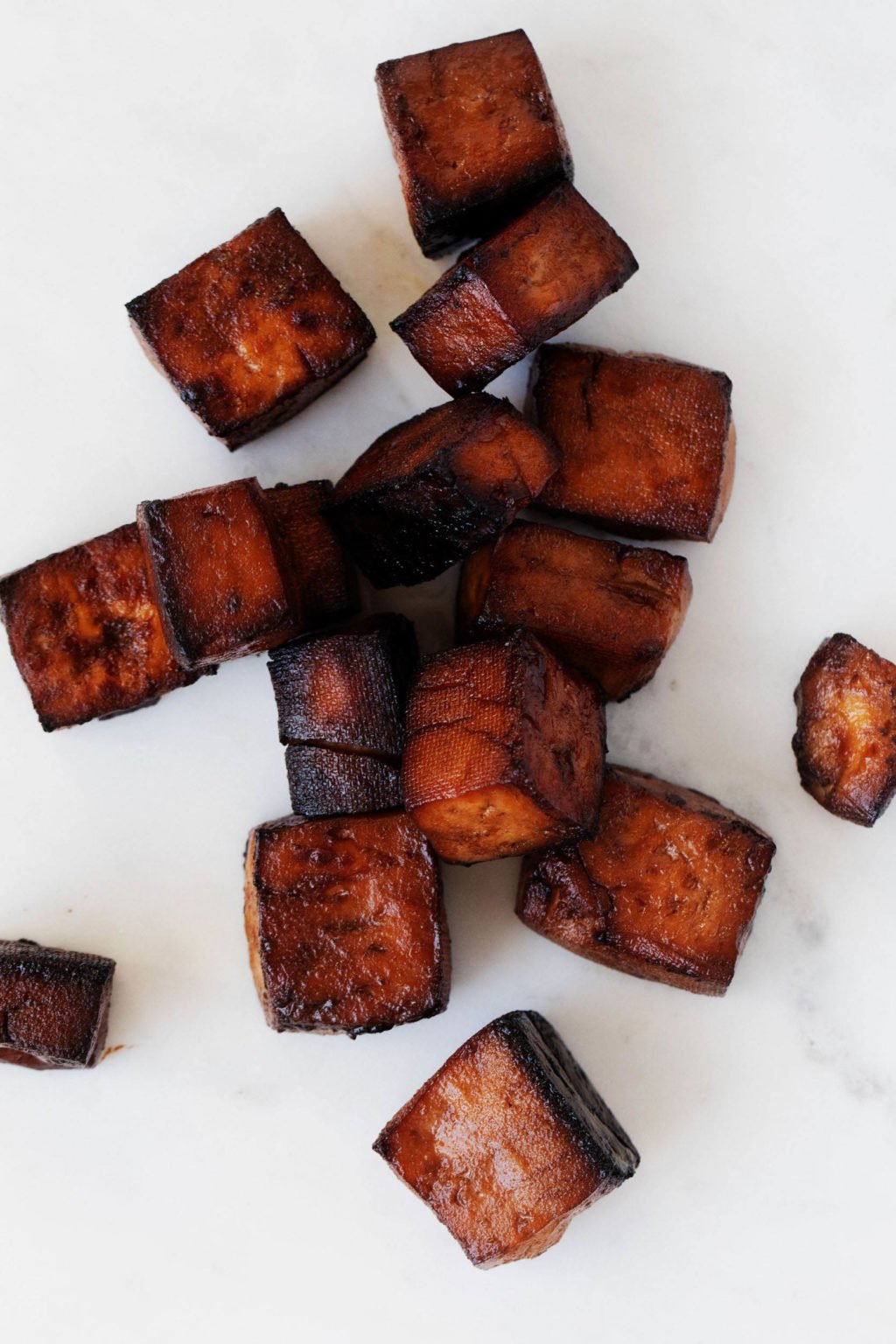 Baked Balsamic Tofu