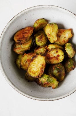 Miso Butter Brussels Sprouts