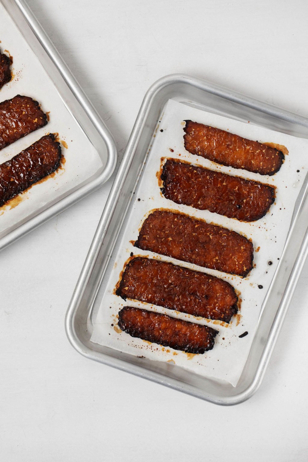 Easy Baked Tempeh Bacon - Liv Vegan Strong