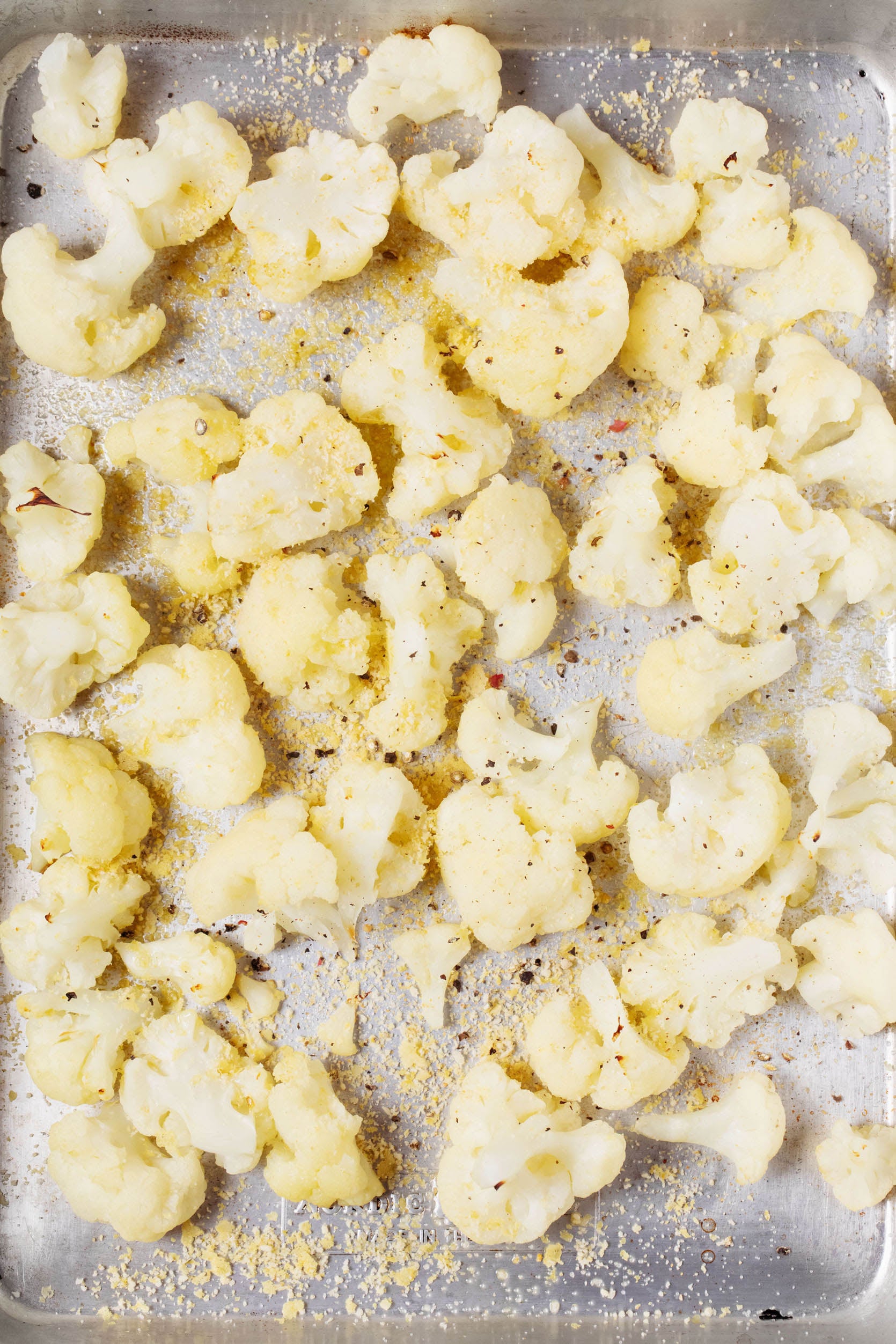 Roasted Frozen Cauliflower Florets The Full Helping