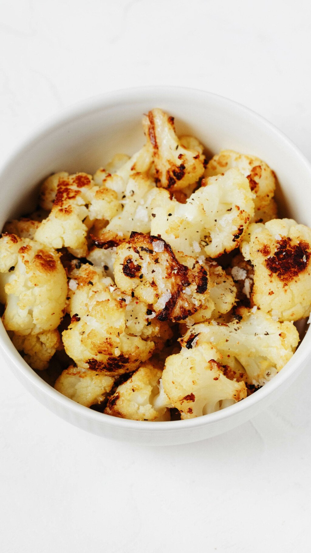 Roasted Frozen Cauliflower Florets